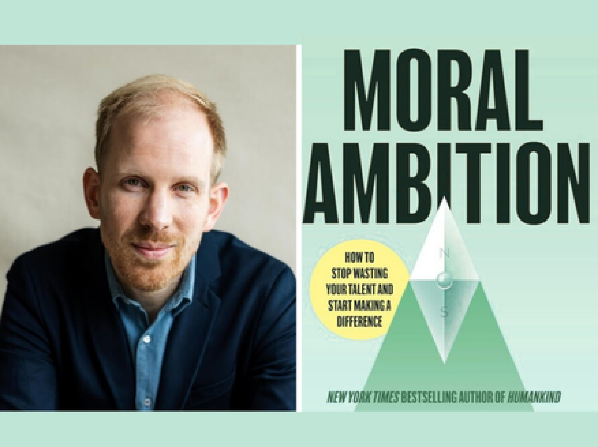 Book club with Rutger Bregman on Thursday 23rd April Card Image